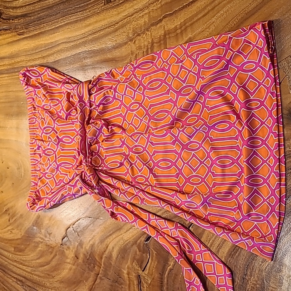 Mud Pie strapless dress